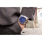 Men’s leather strap military sport multi-functional water resistant watch